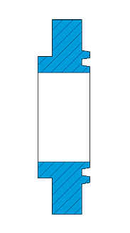 Flange Face-Junta-Anel