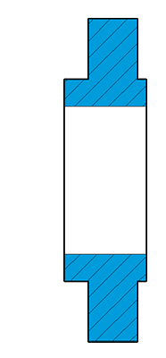 Flange Face-Ressalto
